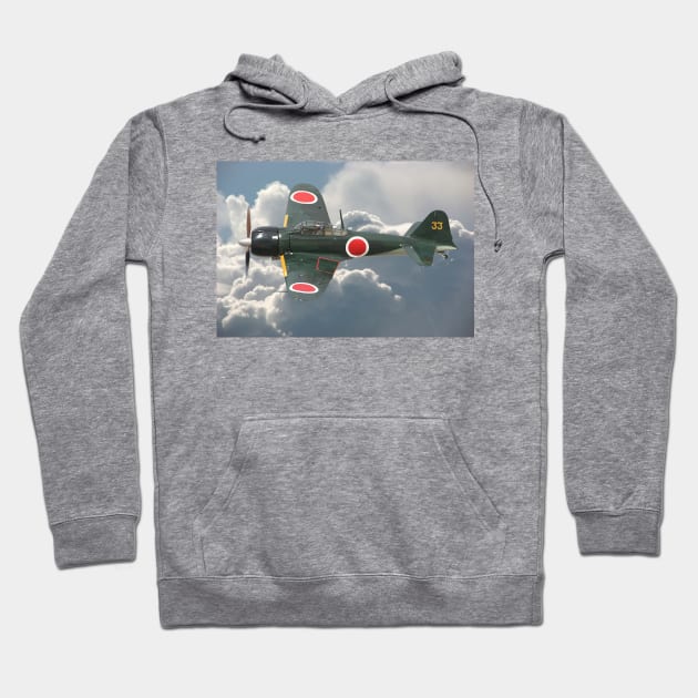 A6M Zero Hoodie by sibosssr